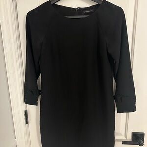 Banana Republic Classic Black Long Sleeve Dress